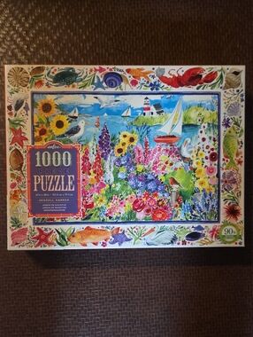 Seaside Garden 1000-Piece Jigsaw Puzzle - Eeboo